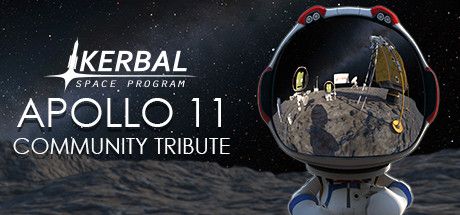Front Cover for Kerbal Space Program (Linux and Macintosh and Windows) (Steam release): Apollo 11 Community Tribute version