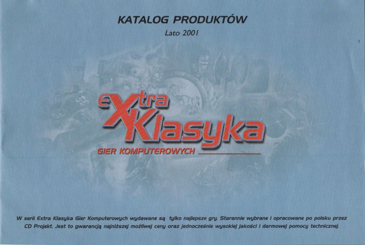 Advertisement for Leo the Lion (DOS) (eXtra Klasyka release): Front