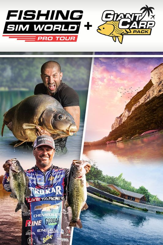 Front Cover for Fishing Sim World: Pro Tour + Giant Carp Pack (Xbox One) (download release)