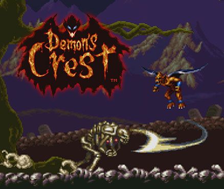Front Cover for Demon's Crest (New Nintendo 3DS and Wii U) (download release)