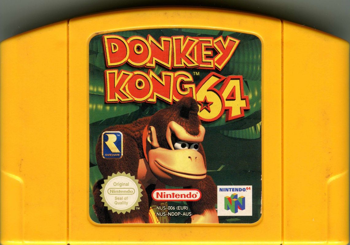 Media for Donkey Kong 64 (Nintendo 64): Front