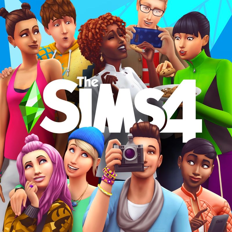 Front Cover for The Sims 4 (PlayStation 4) (Updated cover art)