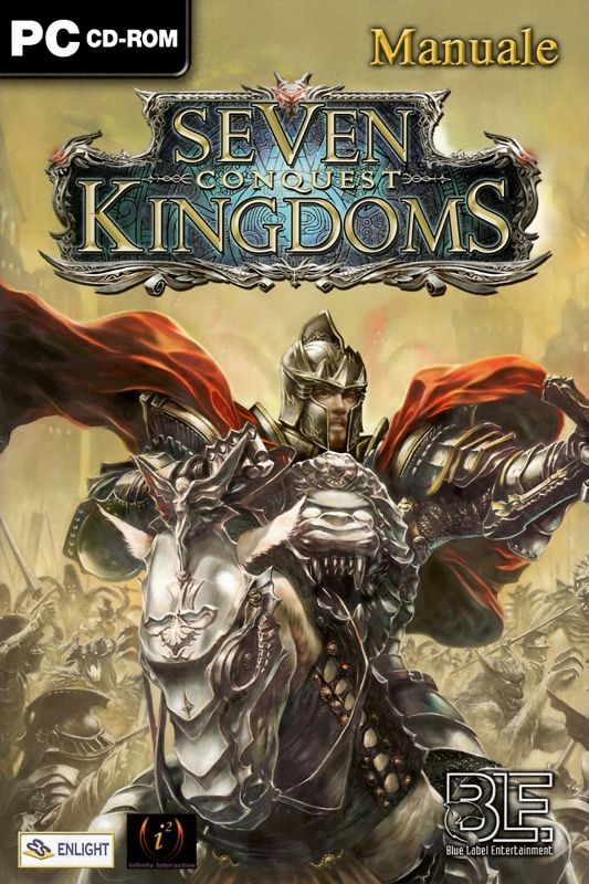 Manual for Seven Kingdoms: Conquest (Windows): Front