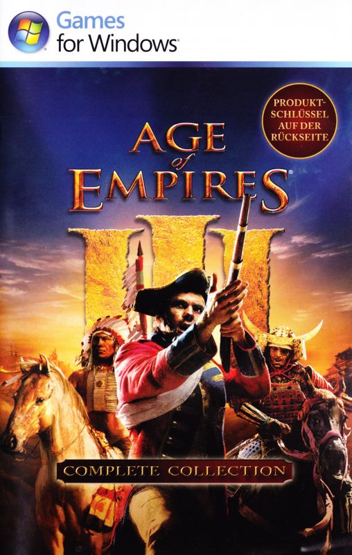 Manual for Age of Empires III: Complete Collection (Windows) (CD-ROM release): Front