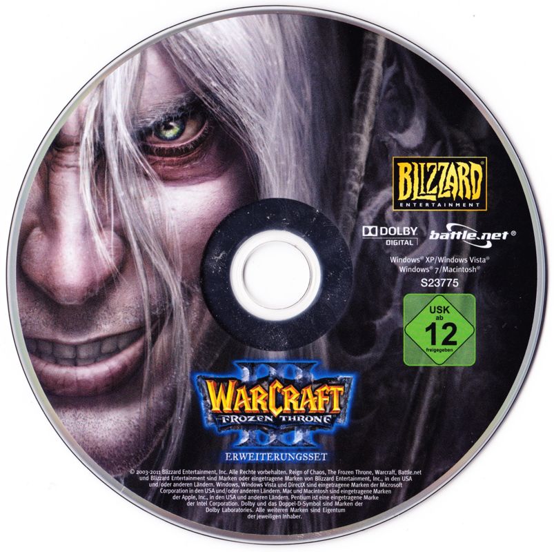 Media for WarCraft III: Gold Edition (Macintosh and Windows) (2011 release): The Frozen Throne