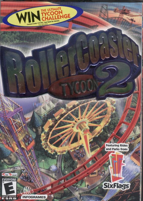 Front Cover for RollerCoaster Tycoon 2 (Windows)