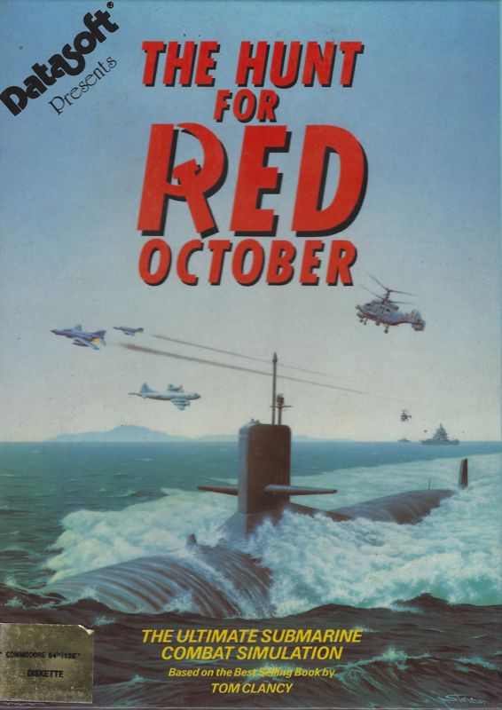 Front Cover for The Hunt for Red October (Commodore 64)