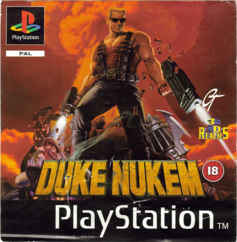 Front Cover for Duke Nukem 3D (PlayStation)