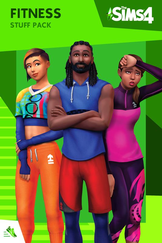 Front Cover for The Sims 4: Fitness Stuff (Xbox One) (download release)