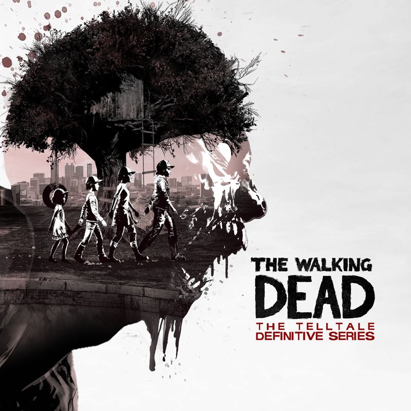 Front Cover for The Walking Dead: The Telltale Definitive Series (PlayStation 4) (download release)