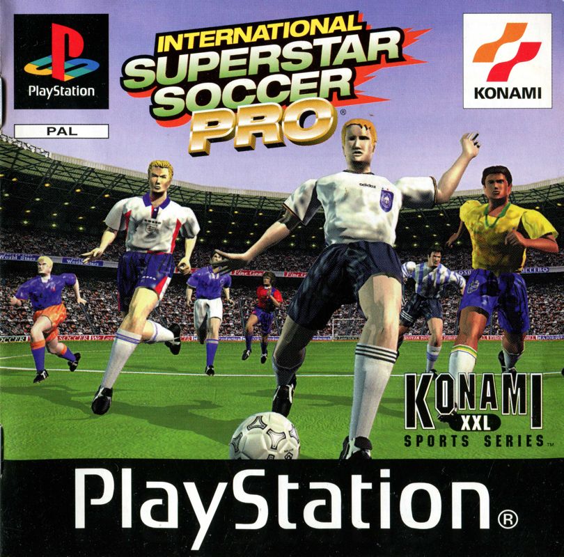 Manual for Goal Storm '97 (PlayStation): Front