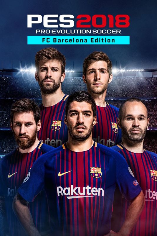 Front Cover for PES 2018: Pro Evolution Soccer (FC Barcelona Edition) (Xbox One)