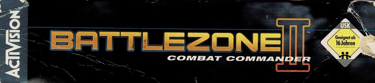 Spine/Sides for Battlezone II: Combat Commander (Windows): Top