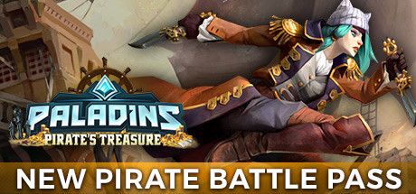Front Cover for Paladins: Champions of the Realm (Macintosh and Windows) (Steam release): Pirates Battle Pass Promotion Cover Art