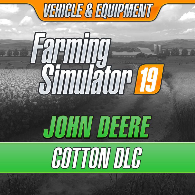 Front Cover for Farming Simulator 19: John Deere Cotton DLC (PlayStation 4) (download release)