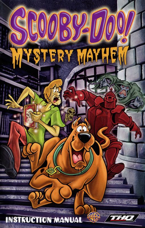 Manual for Scooby-Doo!: Mystery Mayhem (PlayStation 2) (Platinum release): Front
