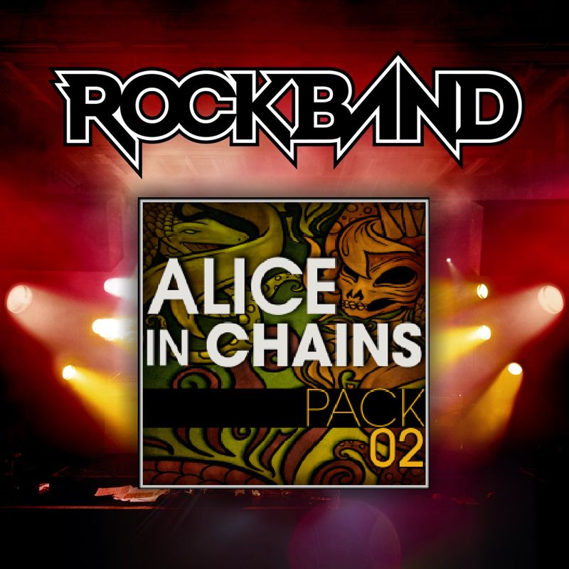 Front Cover for Rock Band: Alice In Chains Pack 02 (PlayStation 3 and PlayStation 4) (download release)
