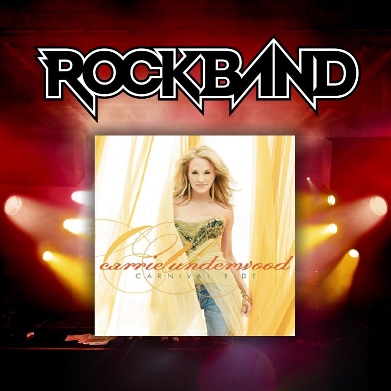 Front Cover for Rock Band: 'All-American Girl' - Carrie Underwood (PlayStation 3 and PlayStation 4) (download release)