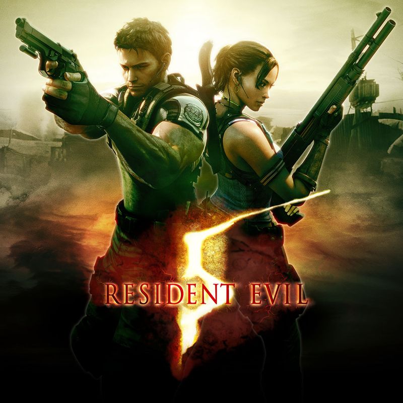 Front Cover for Resident Evil 5: Gold Edition (Nintendo Switch) (download release)