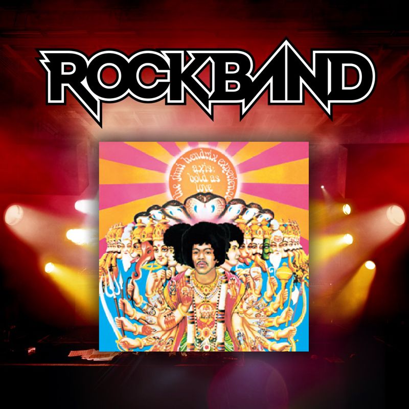 Front Cover for Rock Band: 'Ain't No Telling' - The Jimi Hendrix Experience (PlayStation 3 and PlayStation 4) (download release)