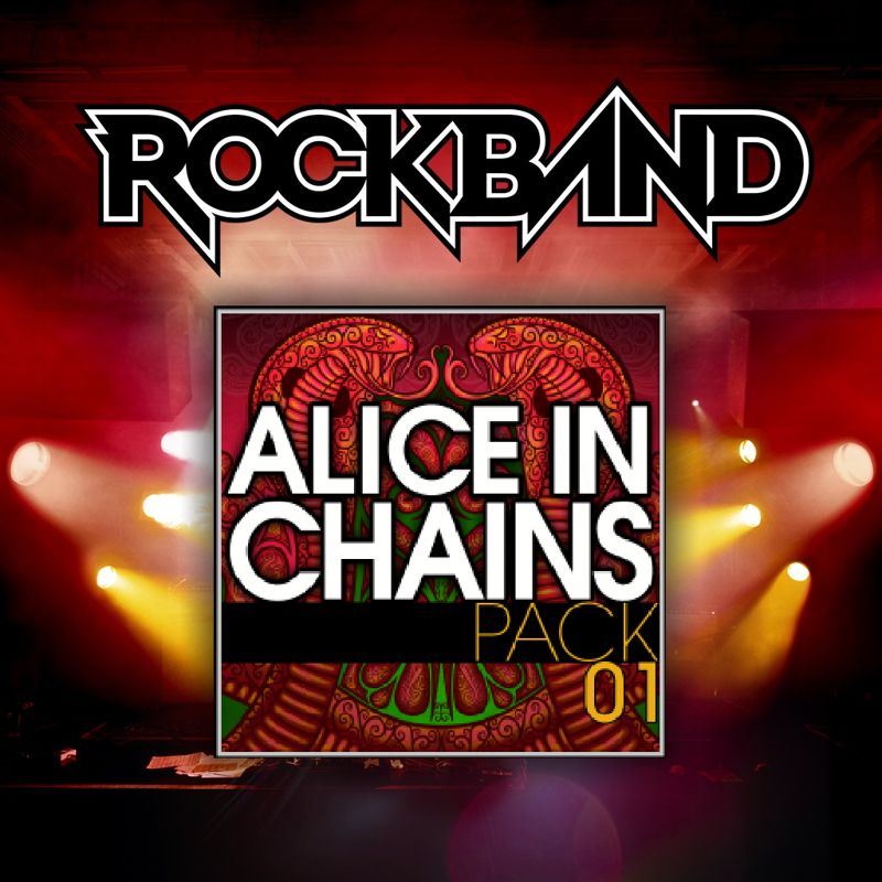 Front Cover for Rock Band: Alice In Chains Pack 01 (PlayStation 3 and PlayStation 4) (download release)