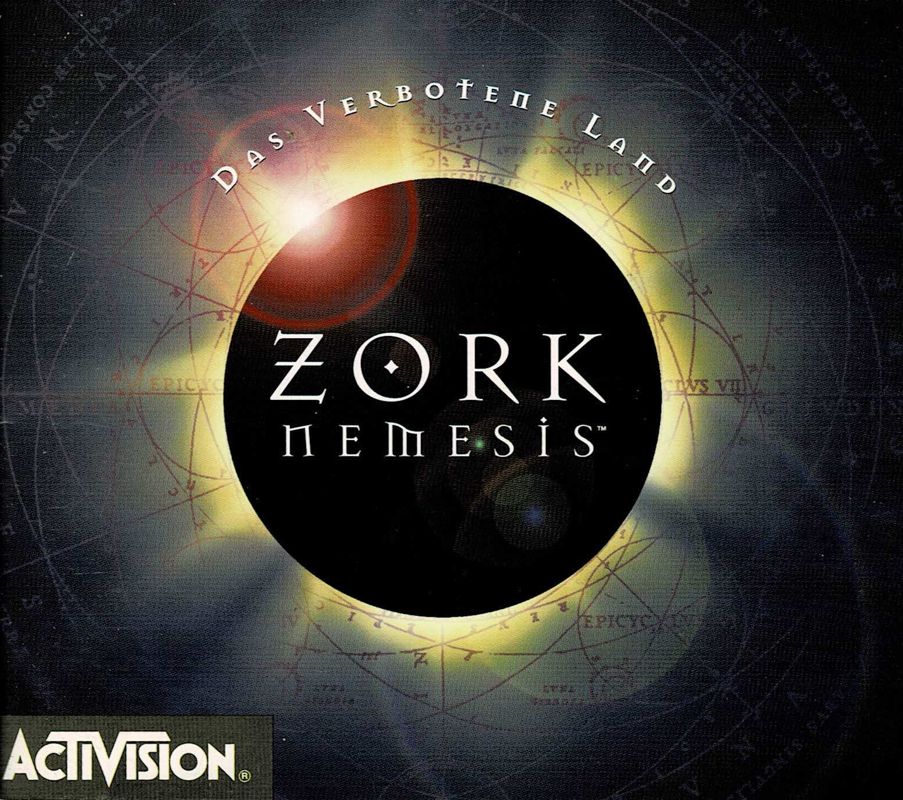 Manual for Zork Nemesis: The Forbidden Lands (DOS and Windows) (Soft Price release): Front