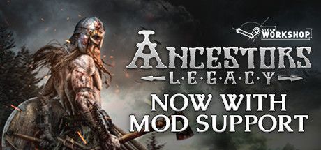 Front Cover for Ancestors: Legacy (Windows) (Steam release): Steam Workshop Support Announcement Cover Art