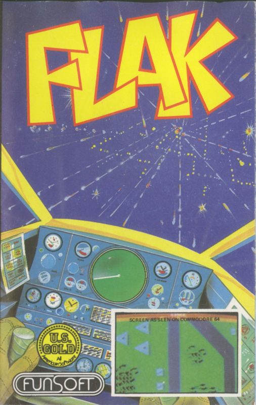 Front Cover for Flak: The Ultimate Flight Experience (ZX Spectrum)