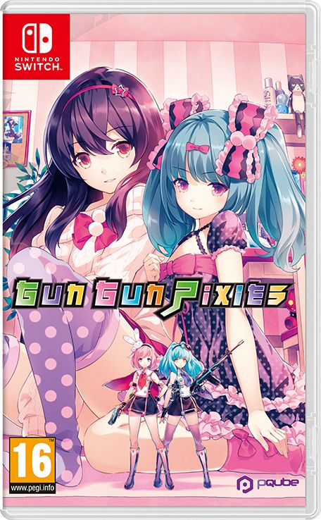 Front Cover for Gun Gun Pixies (Nintendo Switch) (download release)