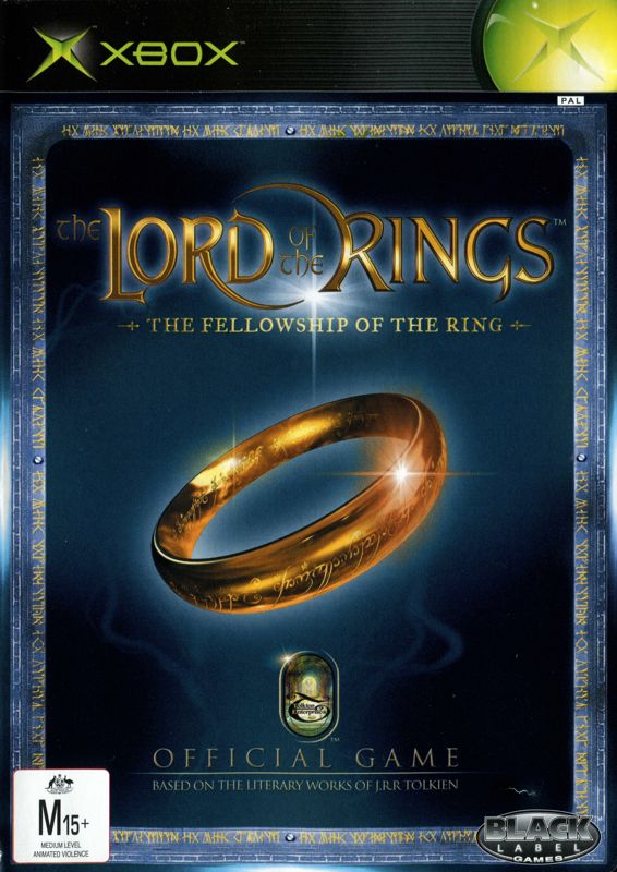 Front Cover for The Lord of the Rings: The Fellowship of the Ring (Xbox)