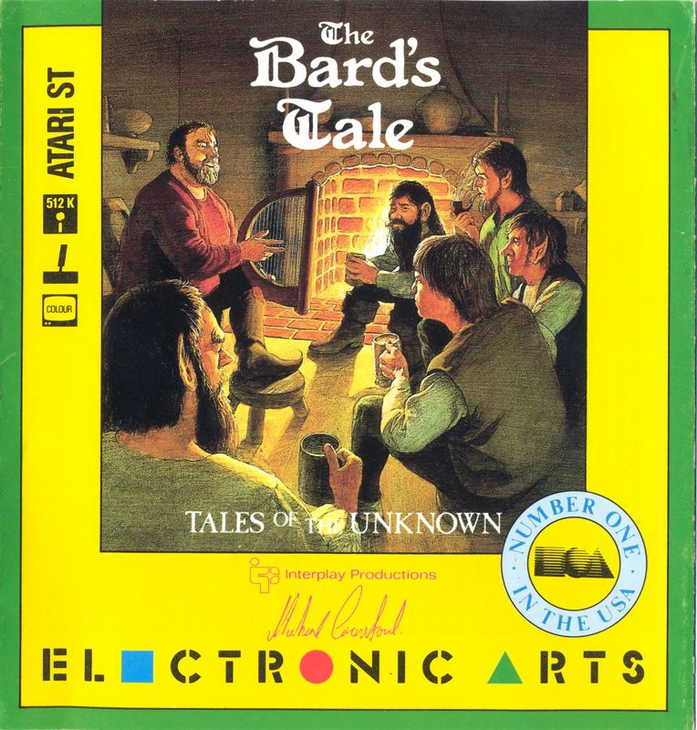 Front Cover for Tales of the Unknown: Volume I - The Bard's Tale (Atari ST)