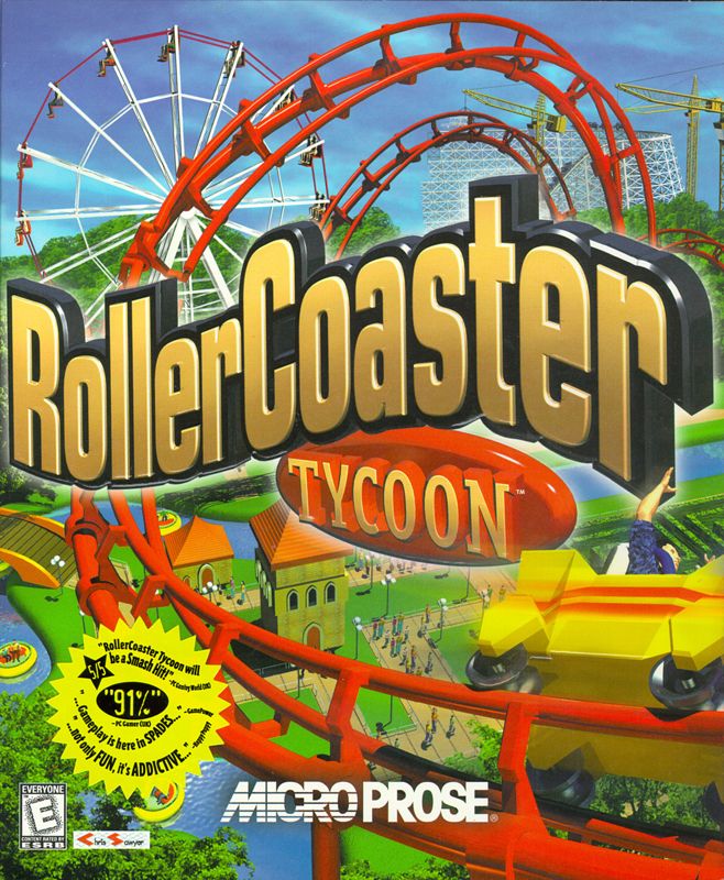 Front Cover for RollerCoaster Tycoon (Windows)