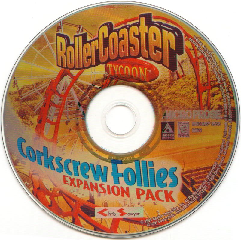 Media for RollerCoaster Tycoon: Corkscrew Follies (Windows)