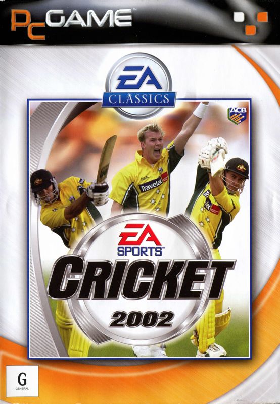 Front Cover for Cricket 2002 (Windows) (EA Classics release)