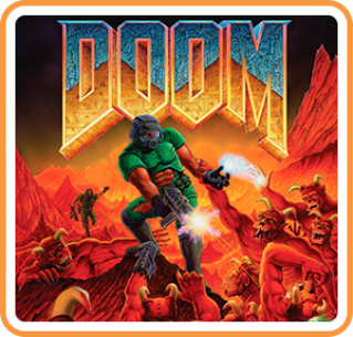 Front Cover for The Ultimate Doom (Nintendo Switch): 1st version