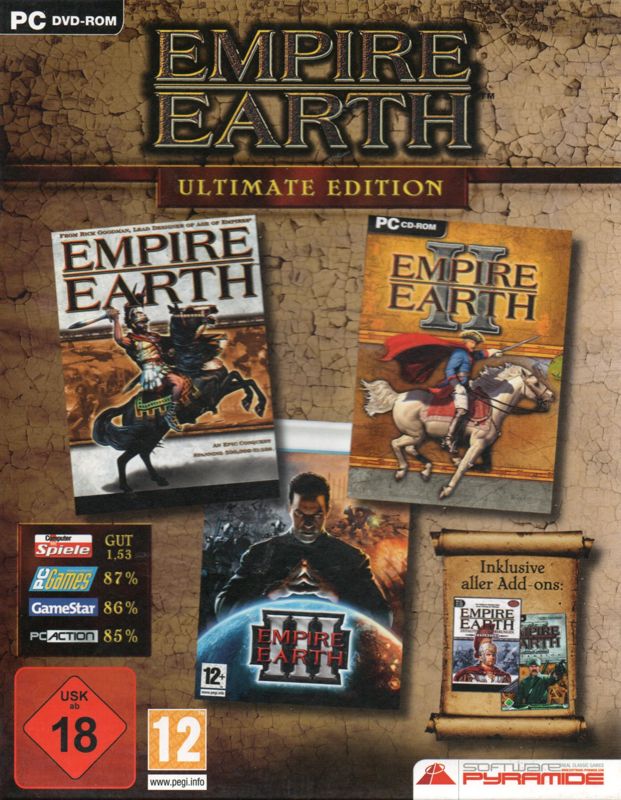 Front Cover for Empire Earth: Ultimate Edition (Windows)