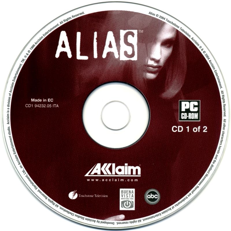 Media for Alias (Windows): Disc 1