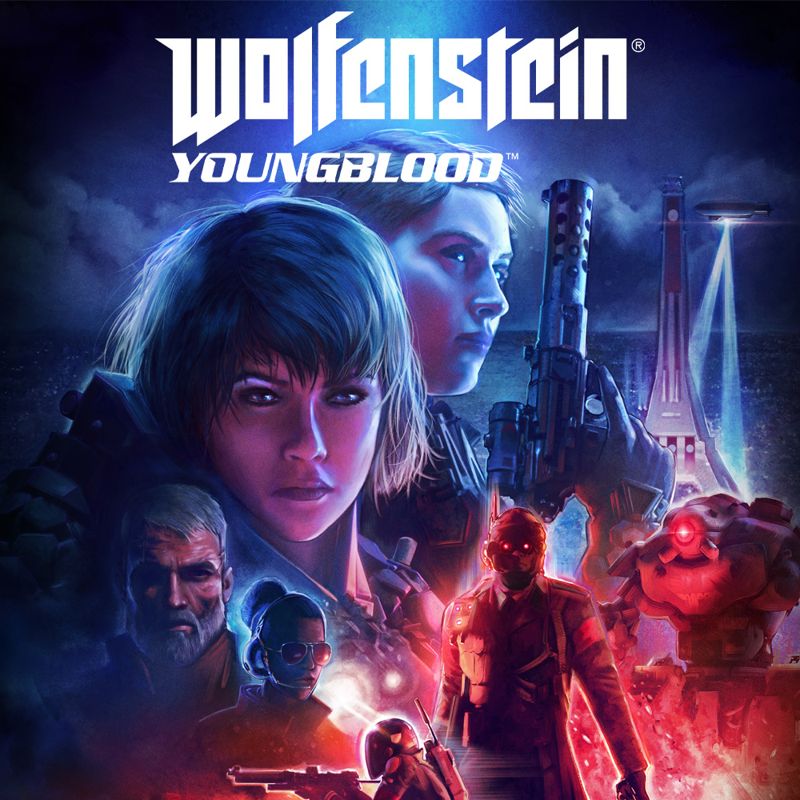 Front Cover for Wolfenstein: Youngblood (Nintendo Switch) (download release)