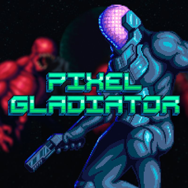 Front Cover for Pixel Gladiator (Nintendo Switch) (download release)