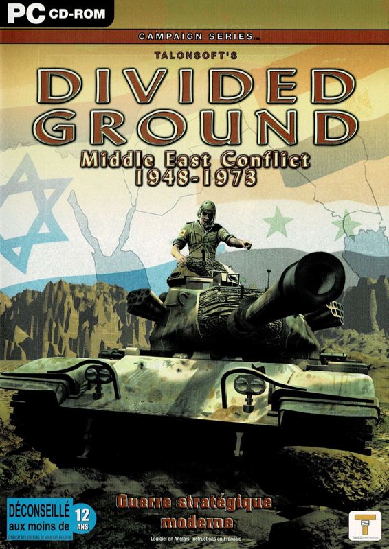 Front Cover for TalonSoft's Divided Ground: Middle East Conflict 1948-1973 (Windows)