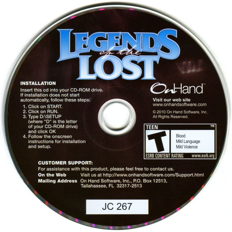 Media for Legends of the Lost (Windows)