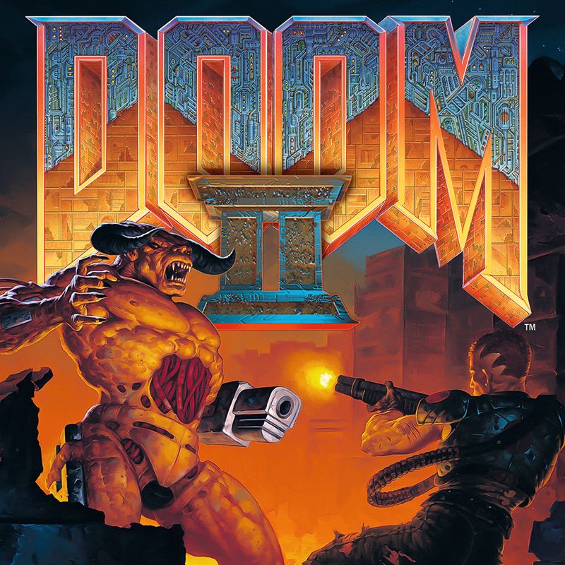 Front Cover for Doom II (Nintendo Switch) (download release)