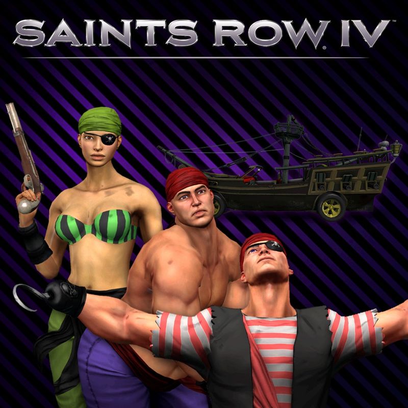 Front Cover for Saints Row IV: Pirate's Booty Pack (PlayStation 3) (download release)
