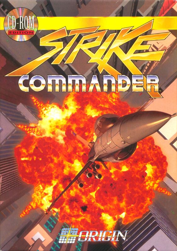 Front Cover for Strike Commander: CD-ROM Edition (DOS)