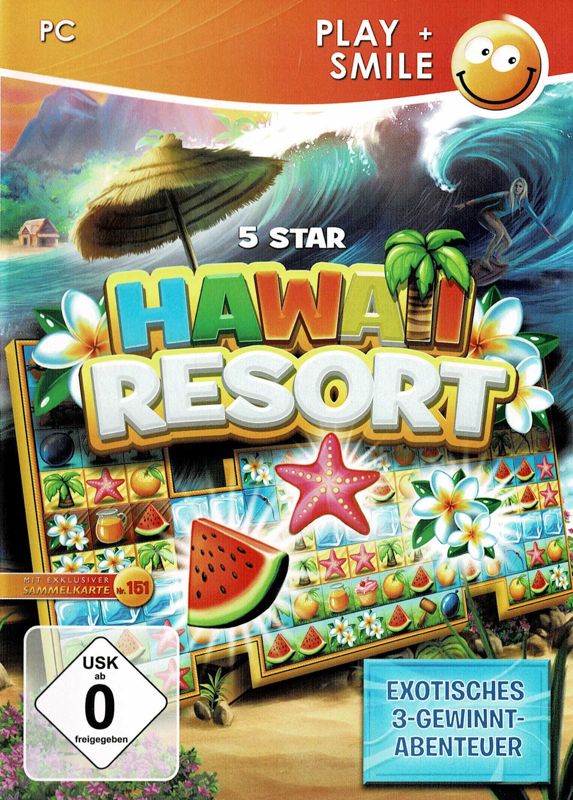 Front Cover for 5 Star Hawaii Resort (Windows) (Play + Smile release)