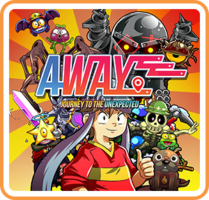 Front Cover for Away: Journey to the Unexpected (Nintendo Switch) (download release): 1st version
