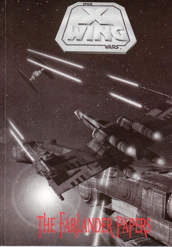 Extras for Star Wars: X-Wing (DOS) (Swiss French release): Booklet Front