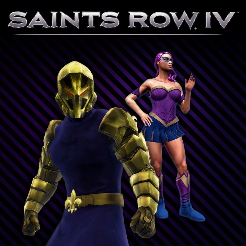 Front Cover for Saints Row IV: Volition Comics Pack (PlayStation 3) (download release)
