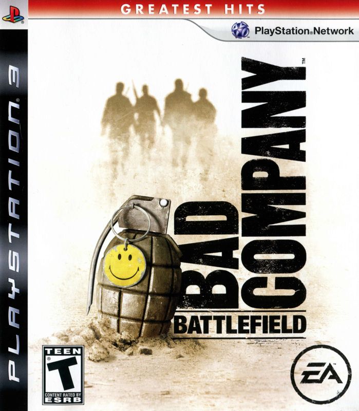 Front Cover for Battlefield: Bad Company (PlayStation 3) (Greatest Hits release)