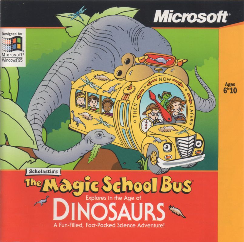 Manual for Scholastic's The Magic School Bus Explores in the Age of Dinosaurs (Windows)